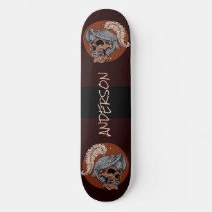 Gepersonaliseerde Skull Warriors Persoonlijk Skateboard