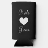 Gepersonaliseerde slanke seltzer koelbox voor brui blikjeskoeler (Achterkant)