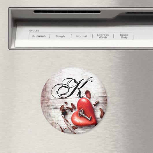 Gepersonaliseerde sleutel van het Hout van het Lan Magneet (Insitu (Vaatwasser))