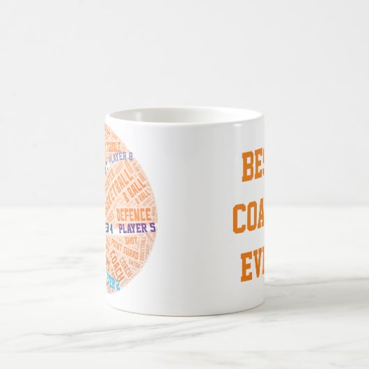 Gepersonaliseerde Sleutelhanger- Basketbal Speler  Koffiemok (Center)