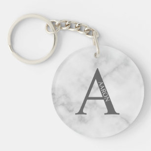 Gepersonaliseerde Sleutelhanger van het Monogram e