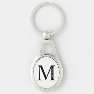 Gepersonaliseerde Sleutelhanger van het Monogram e