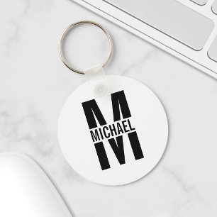Gepersonaliseerde Sleutelhanger van het Monogram e