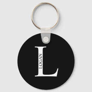 Gepersonaliseerde Sleutelhanger van het Monogram e