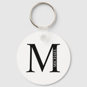 Gepersonaliseerde Sleutelhanger van het Monogram e