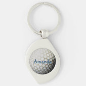 gepersonaliseerde sleutelhanger voor golfers (Voorkant)