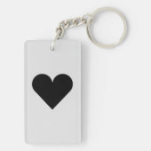 Gepersonaliseerde sleutelhanger werelden beste pap (achterkant)