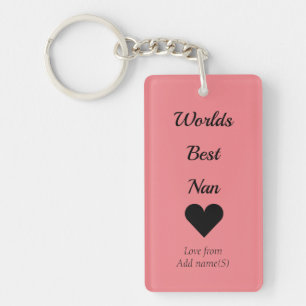 Gepersonaliseerde sleutelhanger werpt de beste nan