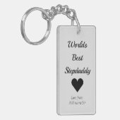 Gepersonaliseerde sleutelhanger werpt de beste ste (Voorkant Links)