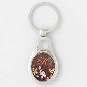 Gepersonaliseerde Sleutelhangers katoenen tak op d (Voorkant)