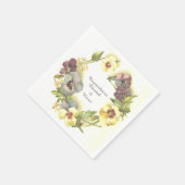 gepersonaliseerde  slipjes servet (Hoek)