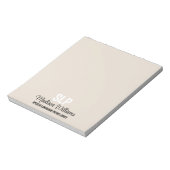 Gepersonaliseerde SLP Spraak Taal Patholoog Gift Notitieblok (Linkerzijde)