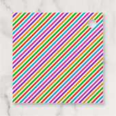 Gepersonaliseerde Smartie Valentijnsdag Bedankjes Labels (Achterkant)