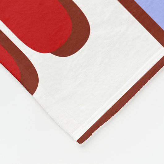 Gepersonaliseerde Sneeuwman Candy Cane Blanket Fleece Deken (Hoek)