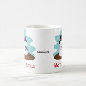 GEPERSONALISEERDE SNEEUWMAN KERSTCADEAU VOOR IEDER KOFFIEMOK (Center)