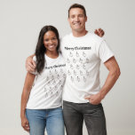 Gepersonaliseerde Sneeuwman Kerstmis T-shirt<br><div class="desc">Dit gepersonaliseerde Christmas T - Shirt is voorzien van het Snowman-personage van de Christmas Crew.</div>