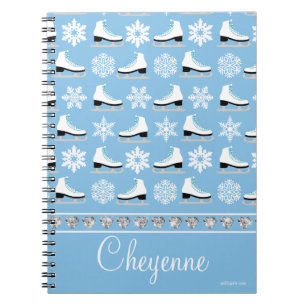 Gepersonaliseerde Sneeuwvlokken en het Patroon van Notitieboek