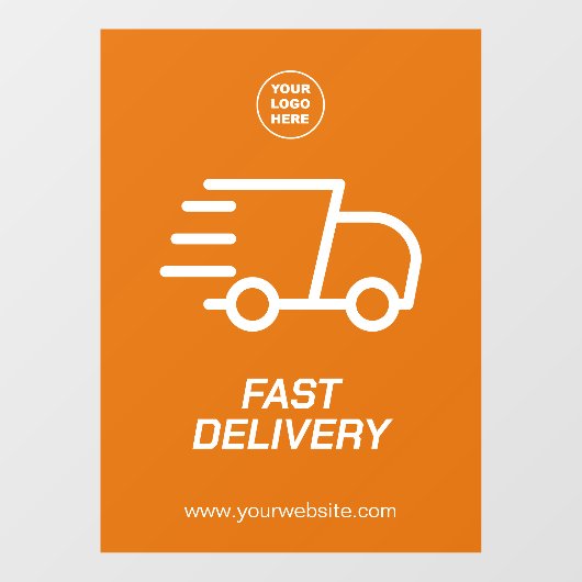 Gepersonaliseerde snelle levering Aangepast venste Raamsticker (Vel)