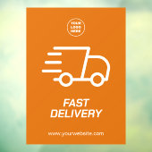 Gepersonaliseerde snelle levering Aangepast venste Raamsticker (Vel 3)