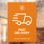 Gepersonaliseerde snelle levering Aangepast venste Raamsticker (Vel 2)