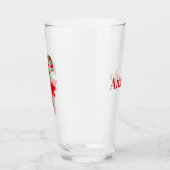 Gepersonaliseerde snoepjes voor rood en groen kers glas (Links)