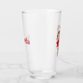 Gepersonaliseerde snoepjes voor rood en groen kers glas (Rechts)