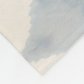 Gepersonaliseerde Snowman Gitaar Kerstmis Fleece Deken (Hoek)