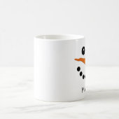 Gepersonaliseerde Snowman-Mokken Koffiemok (Center)