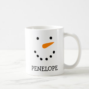 Gepersonaliseerde Snowman-Mokken Koffiemok