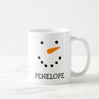 Gepersonaliseerde Snowman-Mokken Koffiemok