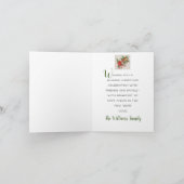 Gepersonaliseerde Snowy Kardinalen Kerst Kaart (Binnen)