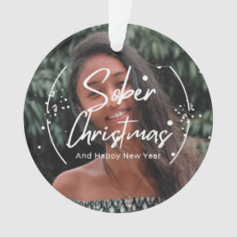 Gepersonaliseerde sobere ornament