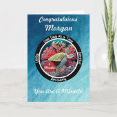 Gepersonaliseerde Sobriety Recovery Mijlpaal - Sch Kaart (Voorkant)