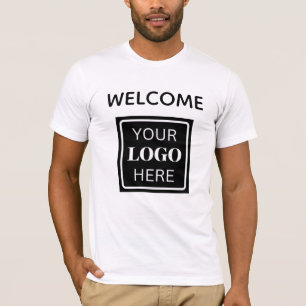 Gepersonaliseerde Social Media QR code Zakelijk Ev T-shirt