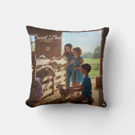 Gepersonaliseerde Soft Sweet Baby Girl Boy Keepsak Kussen