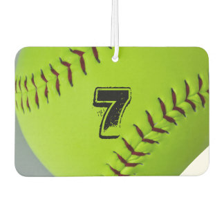 Gepersonaliseerde softbal luchtverfrisser