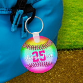 GEPERSONALISEERDE Softball Sleutelhangers, met Naa Sleutelhanger