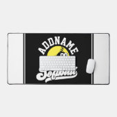 Gepersonaliseerde Softball Speler VOEG NAAM TOE Re Bureaumat (Keyboard & Muis)