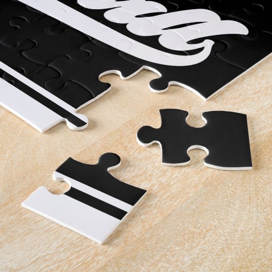 Gepersonaliseerde Softball Speler VOEG NAAM TOE Re Legpuzzel (Zijkant)