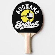 Gepersonaliseerde Softball Speler VOEG NAAM TOE Re