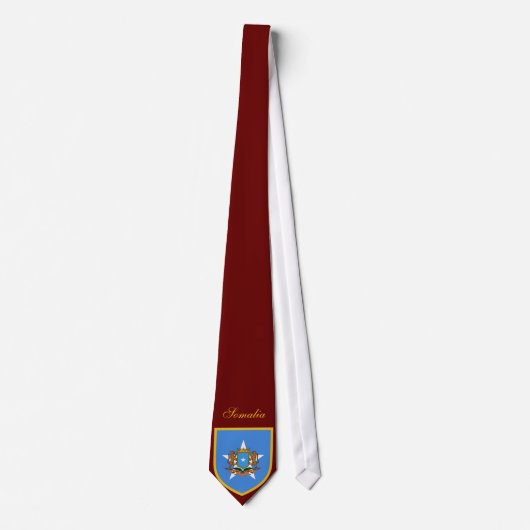 Gepersonaliseerde Somalische vlag coat arm Stropdas (Voorkant)