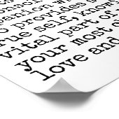 Gepersonaliseerde Soul Sister Definitie met Foto Poster (Hoek)