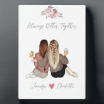 Gepersonaliseerde Soul Sister Fotoplaat<br><div class="desc">Een gepersonaliseerde zuster Plaque is een speciaal decoratief artikel dat kan worden aangepast met de naam van je zusje om een unieke en betekenisvolle gave te creëer. Het plaatje kenmerkt zich typisch een mooi ontwerp, vaak met afbeeldingen of symbolen die de speciale band van de sterretje vertegenwoordigen. De plak kan...</div>