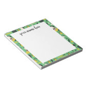 Gepersonaliseerde Spaanse literatuurleraar notitie Notitieblok (Schuin)