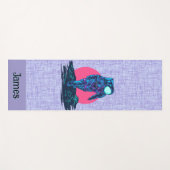 Gepersonaliseerde Space Explorer Yoga Mat (Voorkant (horizontaal))