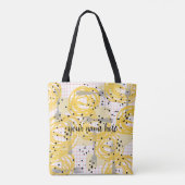 Gepersonaliseerde Spaghetti-Canvas tas (Achterkant)