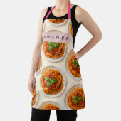 Gepersonaliseerde Spaghetti Kom Foodie Schort (Insitu)