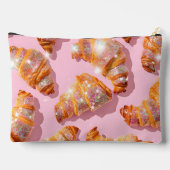 Gepersonaliseerde Sparkle Croissant Stijl Etui (Achterkant)