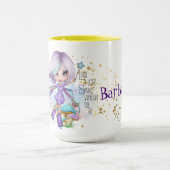 Gepersonaliseerde Sparkle Fairy Mok (Midden)