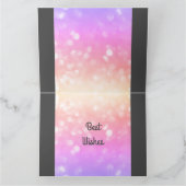 Gepersonaliseerde Sparkly 18e verjaardag Kaart (Binnen)